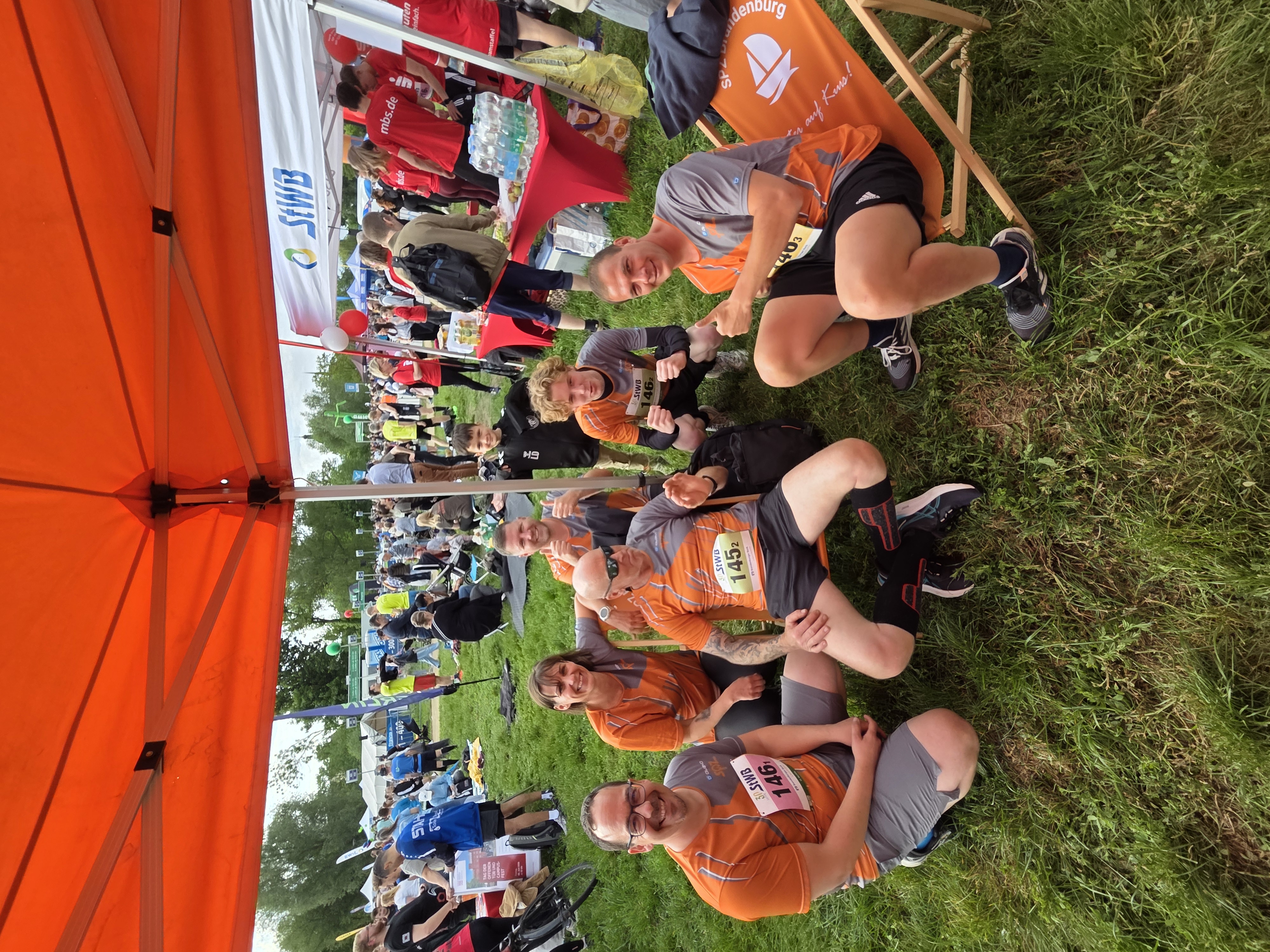 Fit bleiben. Wohlfühlen. Durchstarten. Das SPZ Team nach einem Sportevent